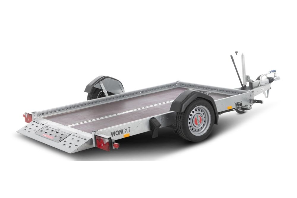 Foto WOM XT 1300kg Verlaagbare motortrailer 251x152cm
